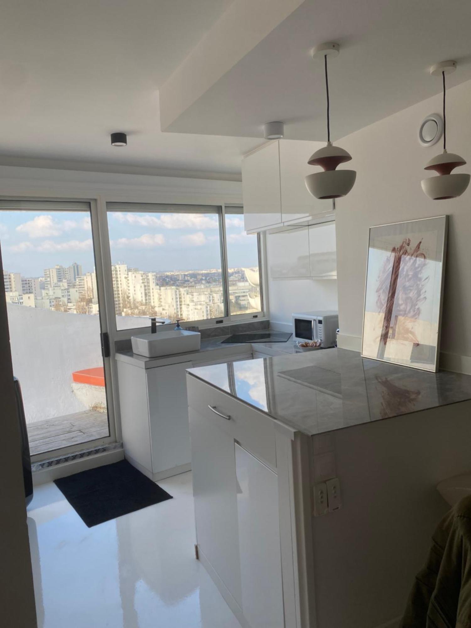 Créteil 14Eme Et Der Etage "Arty" Avec 2 Chambres Et Vue Panoramique ! מראה חיצוני תמונה