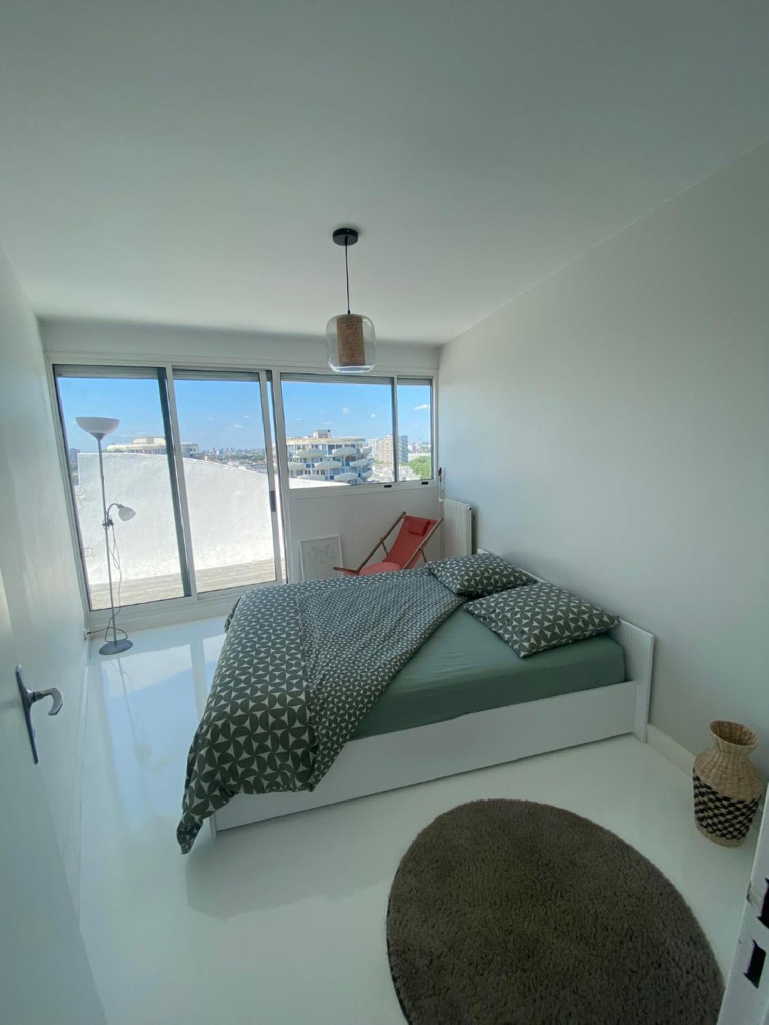 Créteil 14Eme Et Der Etage "Arty" Avec 2 Chambres Et Vue Panoramique ! מראה חיצוני תמונה